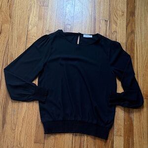 Zenana Outfitters Black Blouse